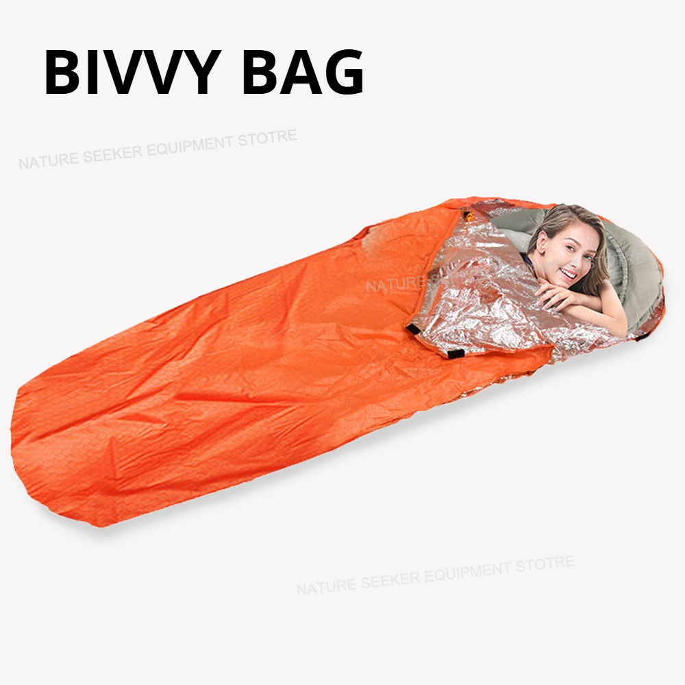 Bivy Bag Emergency - Теплый аварийный спальный мешок – отражающий