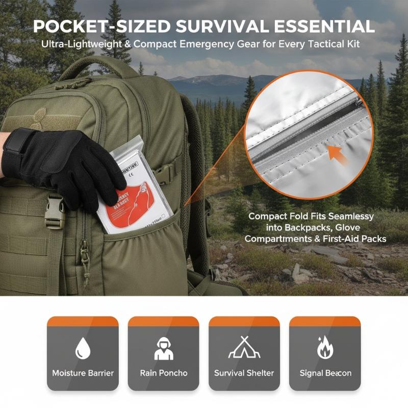 5 шт. водонепроницаемых светоо – обзор и цена Survival Blanket Reflective